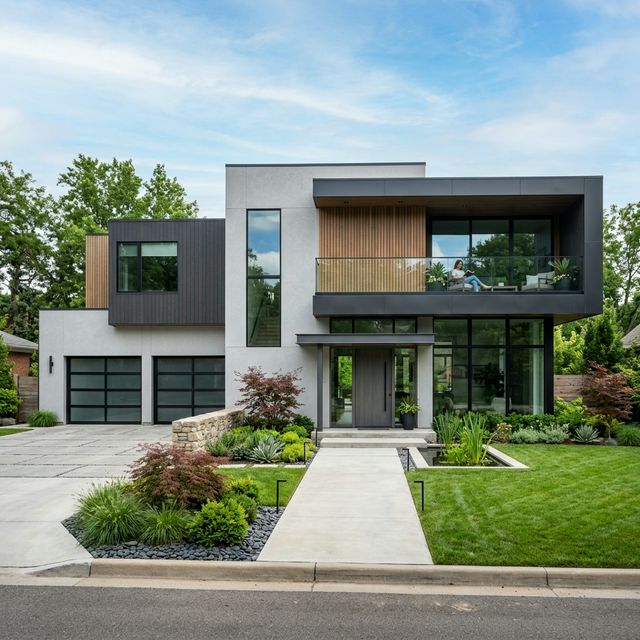 Modern luxury home built by Haleakala Construction Inc. in Naples, Florida.